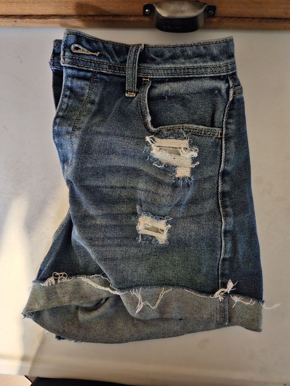 Hollister Distressed Shorts